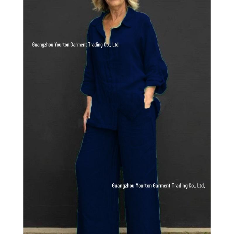 2023 Women's Casual Urban Shirt Set
