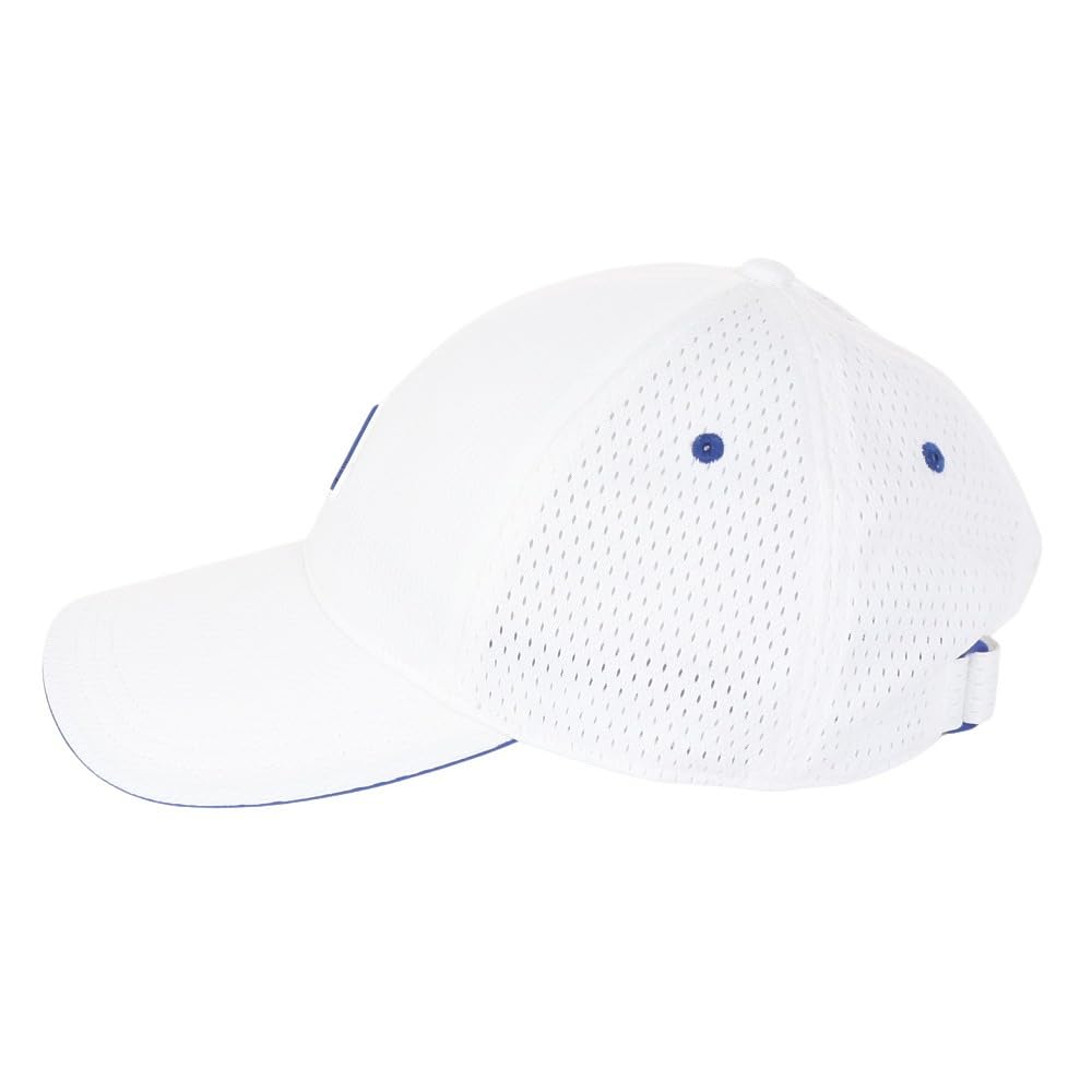 Adidas Mesh Blue Sizes Kids' Cap, Unisex, IKS40, White/Semi-Silent (IM5263), 54-57cm
