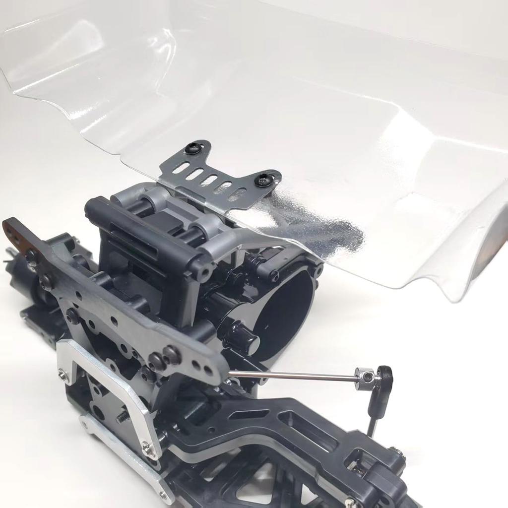 OP Parts Rear PC Wing Kit for Tamiya Fighter NxGen (DT-04 Chassis)