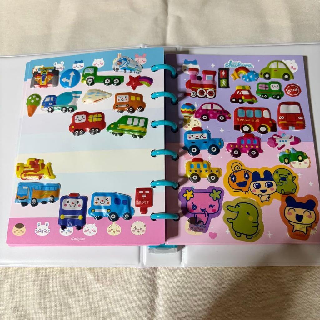 Used Chikawa sticker book finished product
