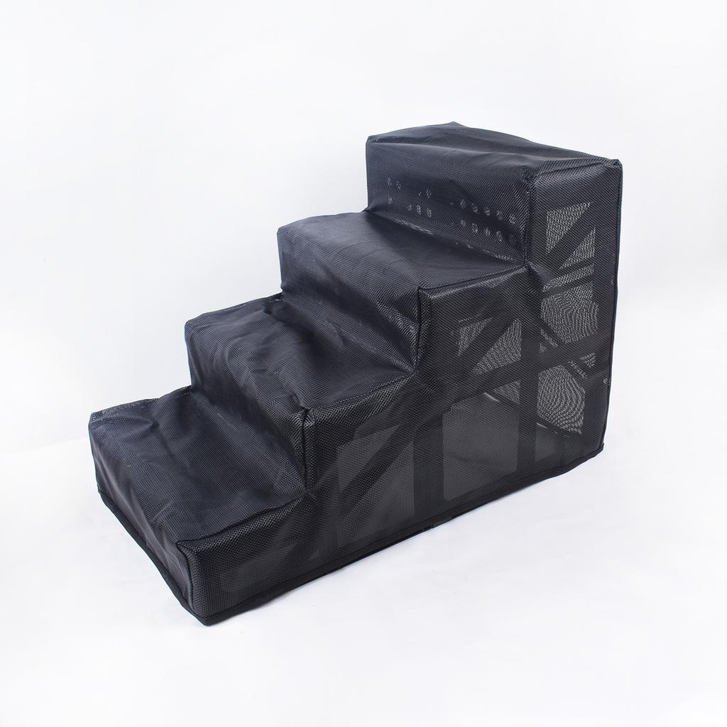 Pet Stairs Dog Steps Non-Slip Removable Washable Ramp Ladder for Small Senior Dogs