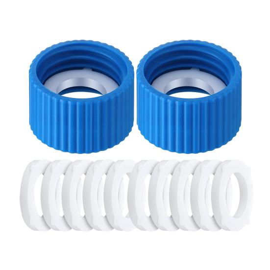 

1/2/3/4/5/6 Наборов Комплект Муфт для Водяного Фильтра Походы Кемпинг 28 мм Наружная Резьба Водяные Фильтры Стандартные Пластиковые Бутылки Фильтрация Очистка Муфты 2 Set