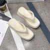 Flip-flops pinch feet casual slippers women's versatile outer wear new women's sandals bathroom