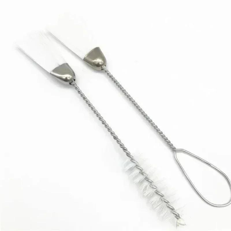 Multi-function Mini Double Ended Cleaning Brush for Sewing Machine Gap Threads Cleaning Keyboard Nylon Head Sewing Accessories