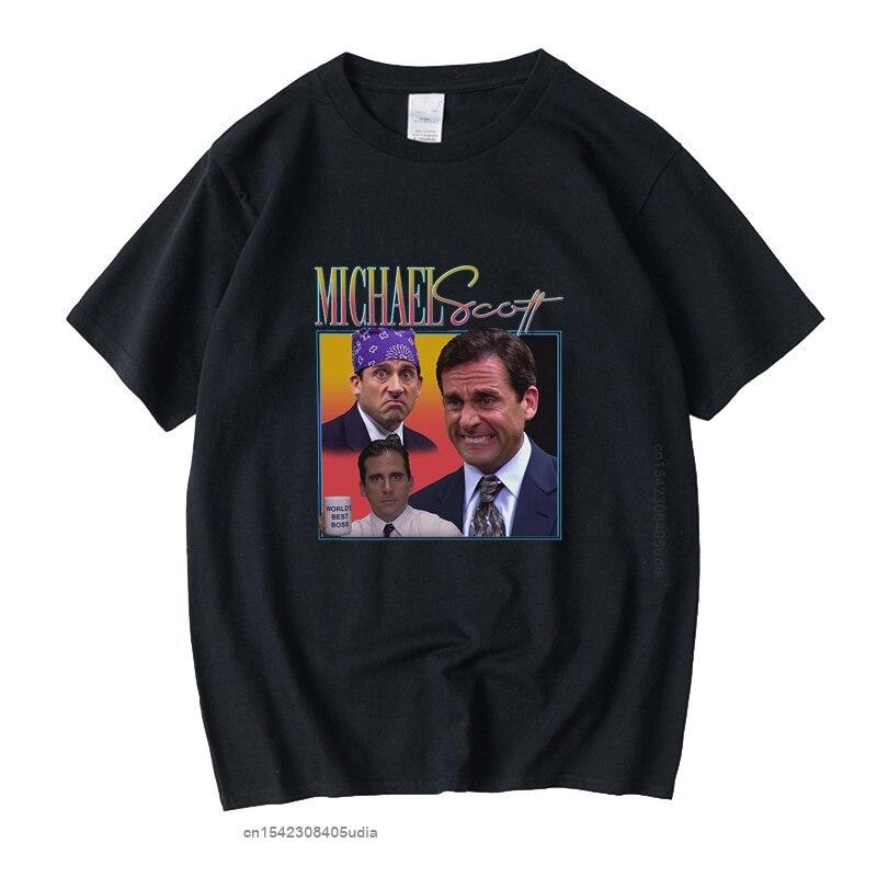 

Michael Scott The Office Homage T Shirt Men s Tshirts Womens Tshirt Steve Carell T Shirt Bootleg Vintage T-Shirts Funny Tshirts 4XL
