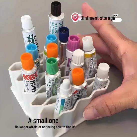 Japanische Medizin Salben Organizer, Haushalt Röhrenförmige Aufbewahrungsbox