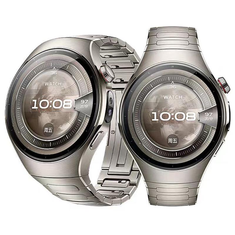 Titanium Strap for Huawei Watch 5 46MM No Gaps Luxury Metal Band for Huawei Watch 5 42mm Business Quick Release Band