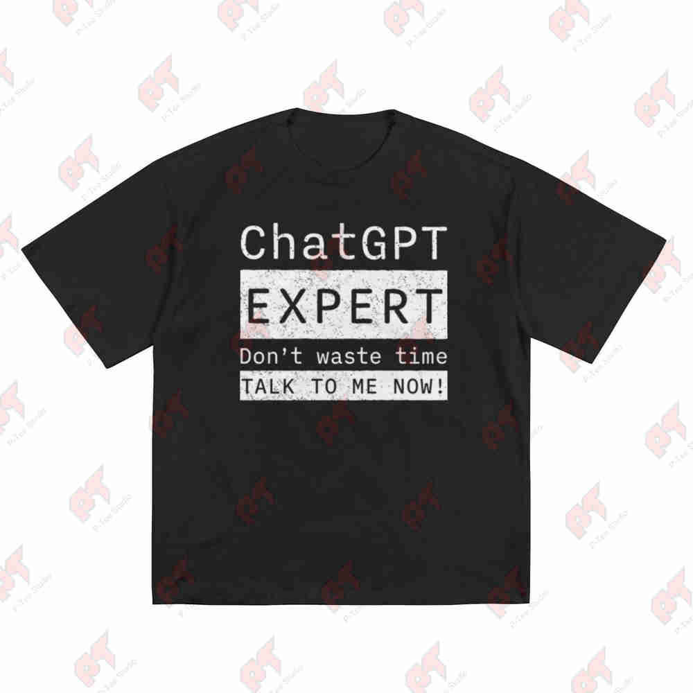 Chatgpt Expert Unique Ai Short Sleeve Tee 100% Cotton T-Shirt