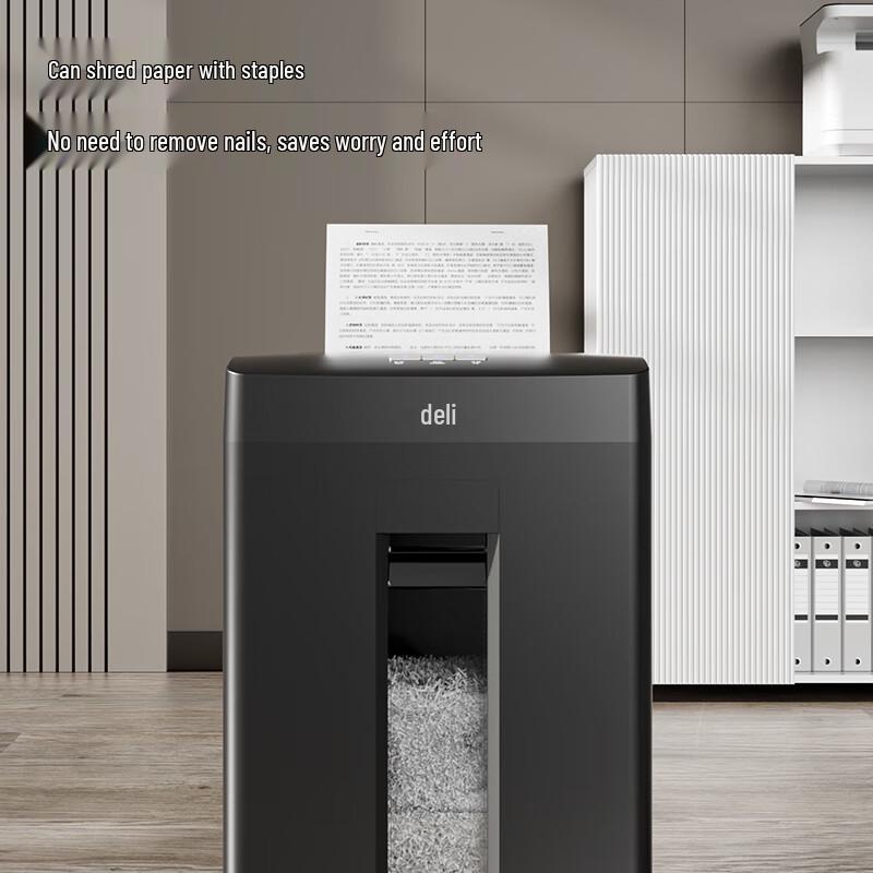 Deli GA510 High-Security Paper Shredder CN plug (adapter included)