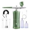 Portable Rechargeable Airbrush for Nail Art, Model Coloring, Spray Paint, and Hydration - Mini Spray Gun.