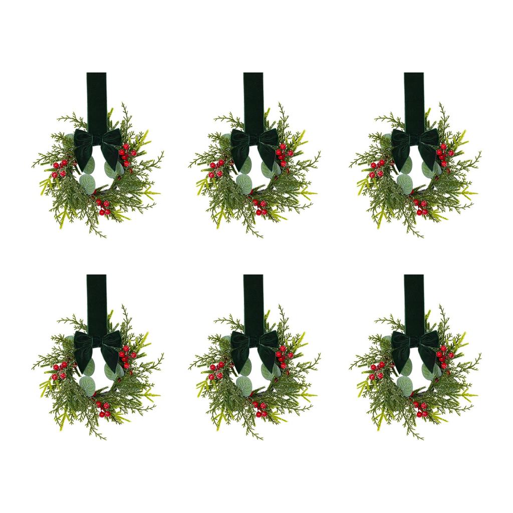 3D Snowflake Christmas Cabinet Garland Ribbon for Holiday Home Decor