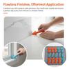 Silicone Sealant Nozzle Scraper Home Improvement Caulking Spreader Tool for Floor Joint Repair Versatile Applicator Set