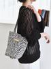 Caranciel Women's 2-Way Animal Tote Bag, 610020002, Charcoal Gray, One Size