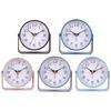Retro Desk Clock with Quiet Mechanism Metal Finish for Sophisticated Decoration Suitable for Living Room Bedroom Office