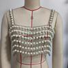 L6601Y Women's Handmade Luxury Top Small Vest Chain Body Jewelry European American Style Real Shot Alloy Material Chest Chain
