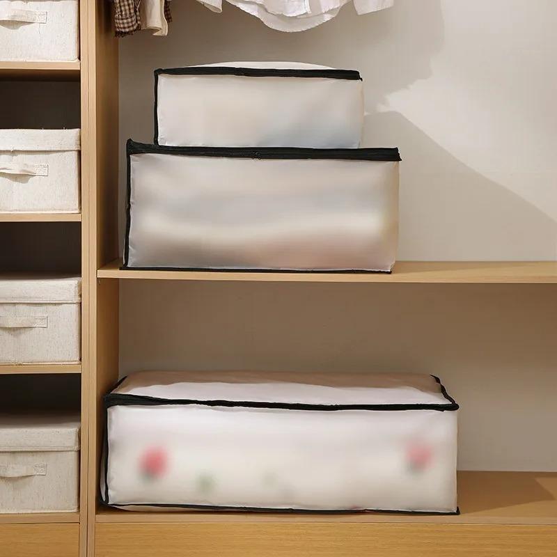 Aufbewahrungstasche unter dem Bett Faltbare Quilt-Tasche Kleiderschrank Kleideraufbewahrungsbox Staubdichter Organizer Große Kapazität Quilt-Aufbewahrungstasche