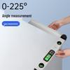 Digital Protractor & Level Ruler with Bubble - High Precision Measuring Instrument