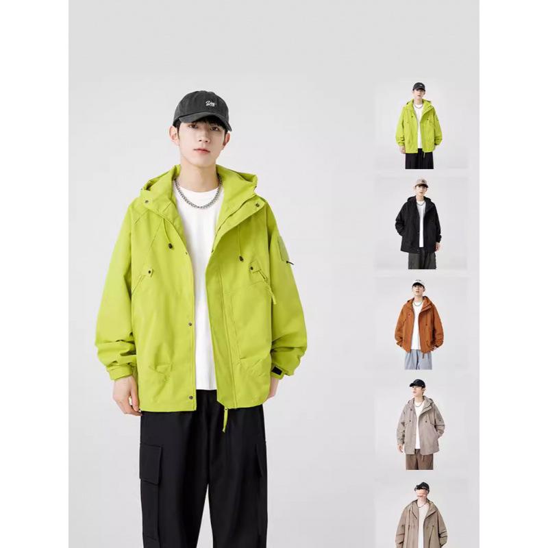 Мужская уличная горная куртка - Вышитая, Функциональная, Модная в рабочем стиле XXL