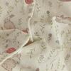 Direct supply of the new Forest Rabbit pure cotton double-layer yarn loungewear, small fresh lapel breathable pajama set
