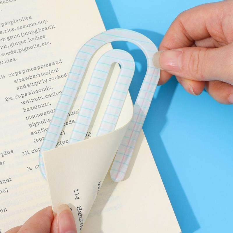 12 Pezzi Segnalibri Acrilici Colorati Brillanti Con Uso Multiuso Per Documenti E Lettura