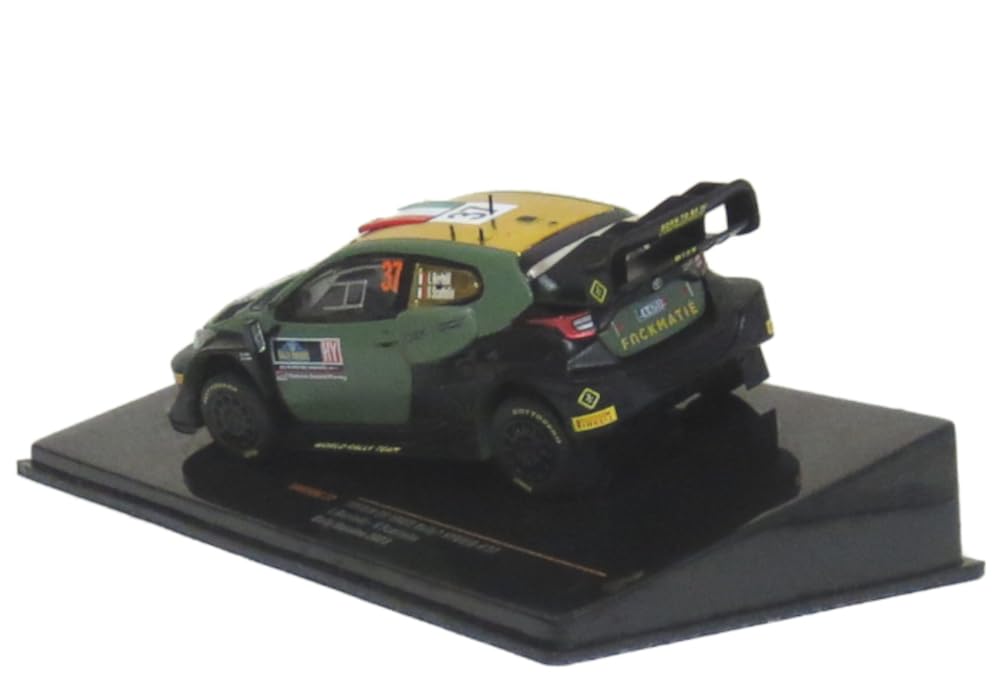 ixo 1/43 Scale Toyota GR Yaris Rally1 2023 Swedish Rally #37 L. Bertelli/S. Scattolin Finished Product