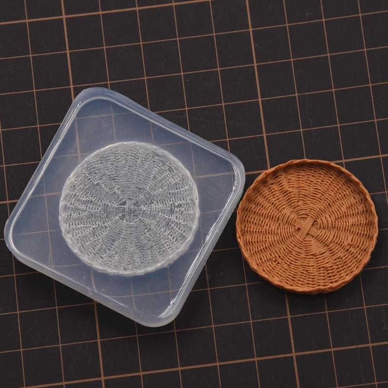 Kleine Lebensmittelspiel Silikonformen Bastelformen Schmuckherstellungswerkzeug Leicht lösende Formen Silikontextur zum Basteln