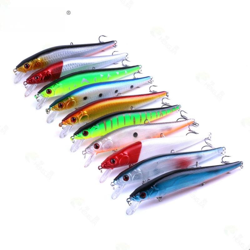 Floating Minnow Lua Lure14CM19GNew Long-Range Bionic Lure#4Special Hook for Bass and Topmouth Culter, Suitable for Freshwater an