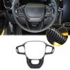 ABS Carbon fiber Interior Steering Wheel Cover Trim For Ford Ranger -24