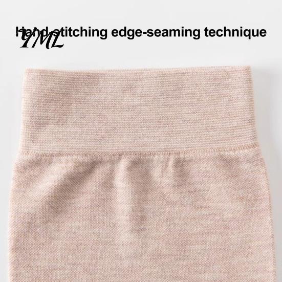 Autumn Winter Leg Protection Soft Knee Warmers for Cold Protection, Breathable Cotton Sleeves, Anti Thermal Wraps Slip Warmers, Elastic Pads