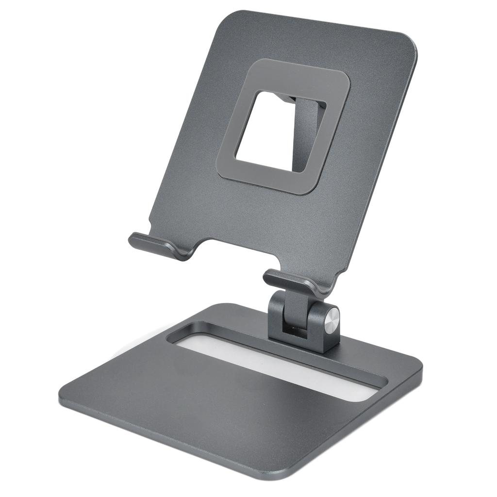 Adjustable Mobile Phone Holder Foldable Aluminum Alloy Tablet Stand for Office Library