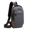 Anti-theft Crossbody Bag Shoulder Backpack with USB Charging Port Waterproof Sports Sling with Lock for Men And Women Travel Camping Daily Use
