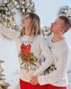 Men’s Holiday Pajamas – Soft Knit & Matching Family Style, Winter, 8625-F HC