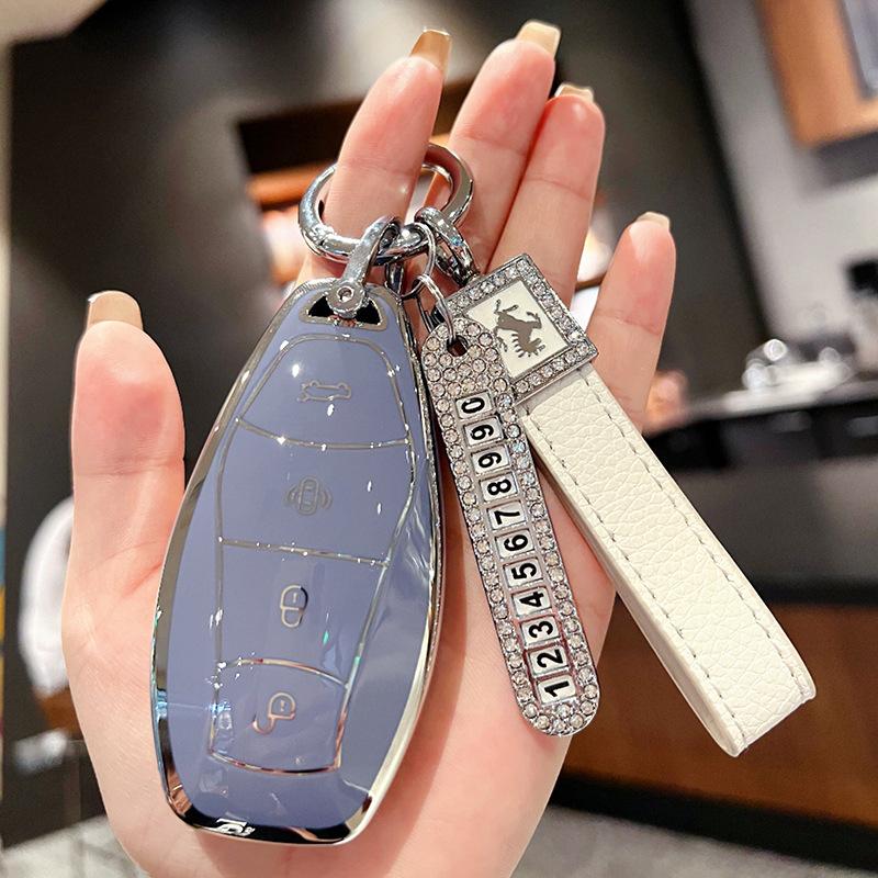 Applicable To 2024 New Hongqi H5 Key Set 2023 H6 H9HQ9 HS5 HS7 HS3 Car Buckle Case Male