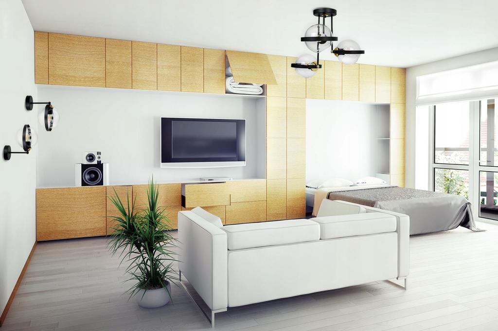 MODERN LAMP WALL LAMP GLASS RING LAMP