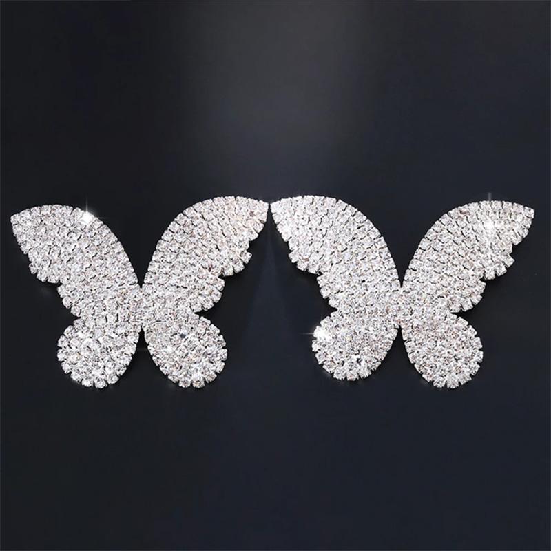 Stonefans Dollar Nipple Stickers Jewelry Decorations Body Stickers Nipple Cover Adhesive Pads Jewelry Crystal Charms Decor Gifts
