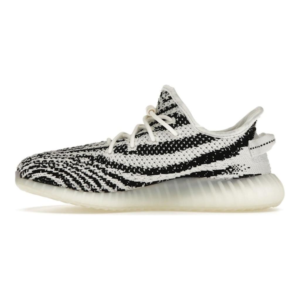adidas Yeezy Boost 350 V2 Kids Zebra 2024 Kids Sneakers White Core-Black Red HP6592