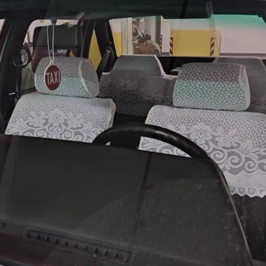 Toyota Corolla Lace Car Seat Cover – High-Grade, Stain-Proof, Breathable, Half-Cover for Car Modification