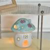 Romantic Mushroom Candle Holder Cartoon Mushroom Incense Burner  Yoga Studio