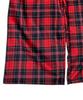 SK8ER ROCK Punk Cross Check Wide Pants ((Red))