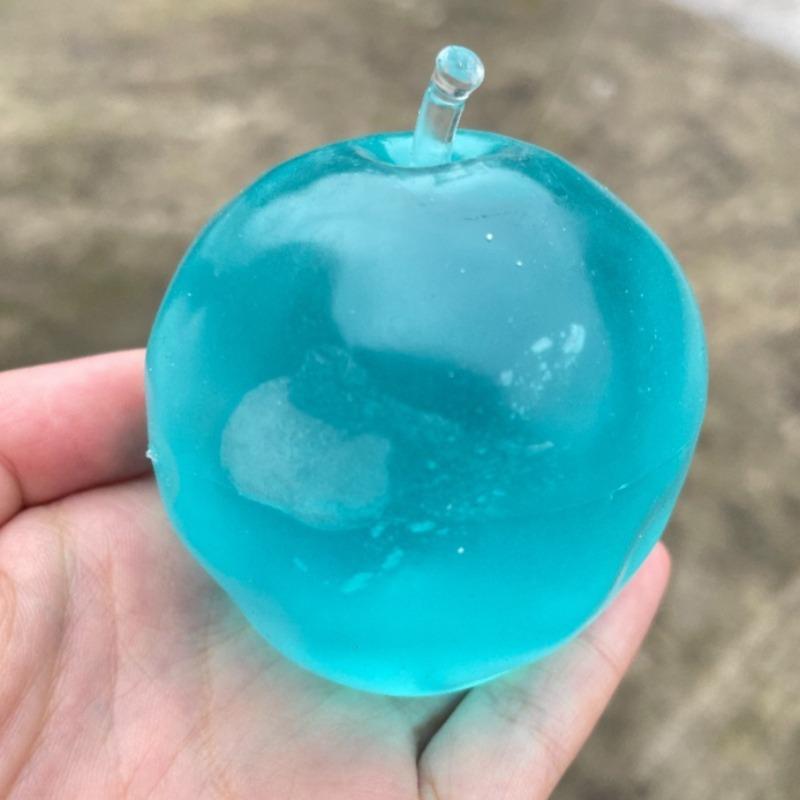 Jucărie modelabilă squishy măr Jucărie de degetat Minge anti-stres modelabilă manual Jucărie stoarcibilă fără să sară pentru adulți Cadouri pentru ameliorarea stresului