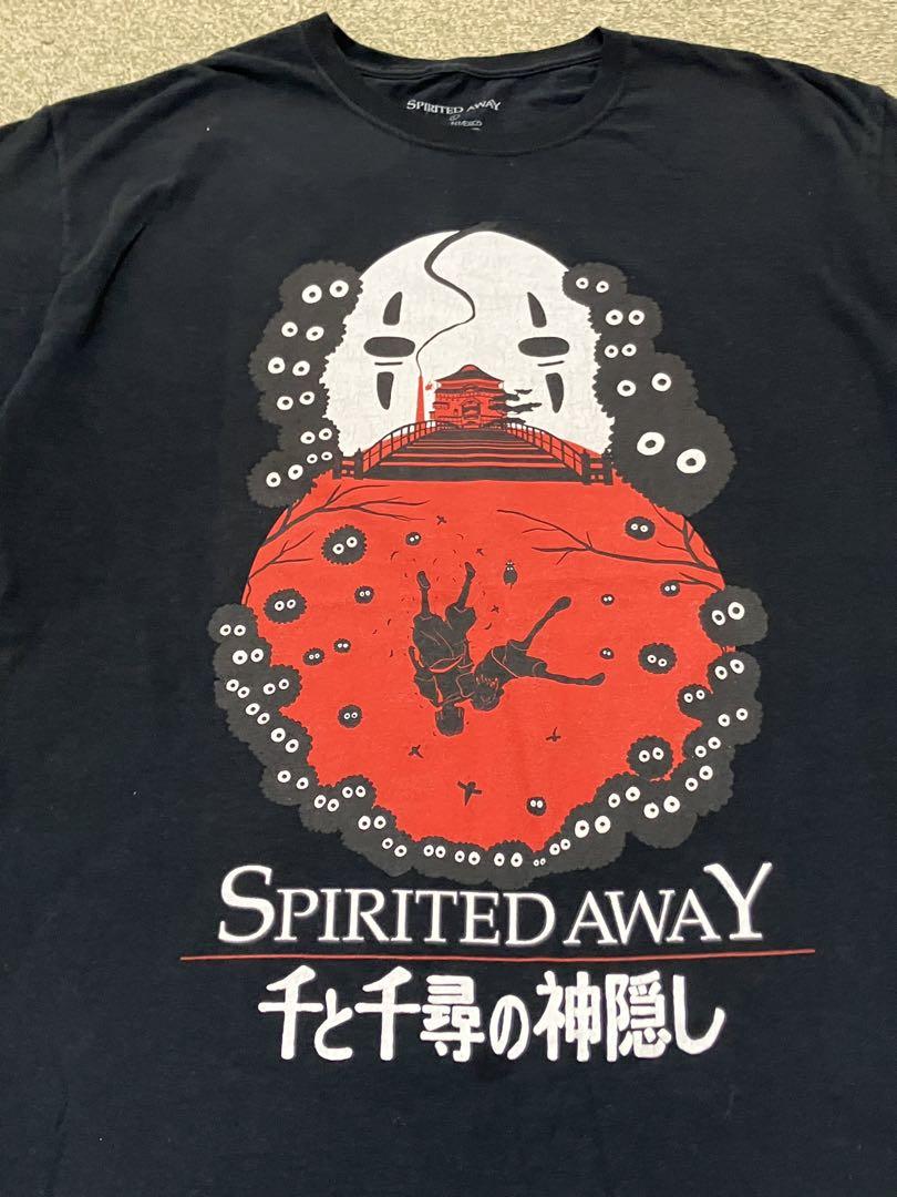 

[USED] Spirited Away T-shirt, size L, No-Face, Ghibli, black