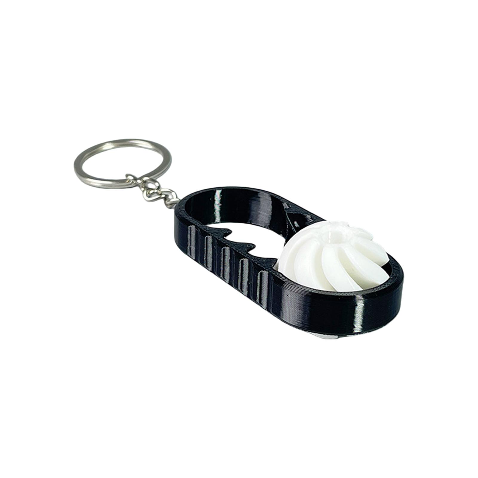 3D-печатная игрушка для снятия стресса, цветной спиральный брелок-подвеска, забавное украшение, шарм для кошелька, стильный брелок One Size