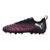 Puma Future 8 Play Mg Jr Synthetic Leather Fabric Comfortable Durable Wear-Resistant Low-Top Kids Soccer Shoes Kids Soccer Shoes Black 108393-01