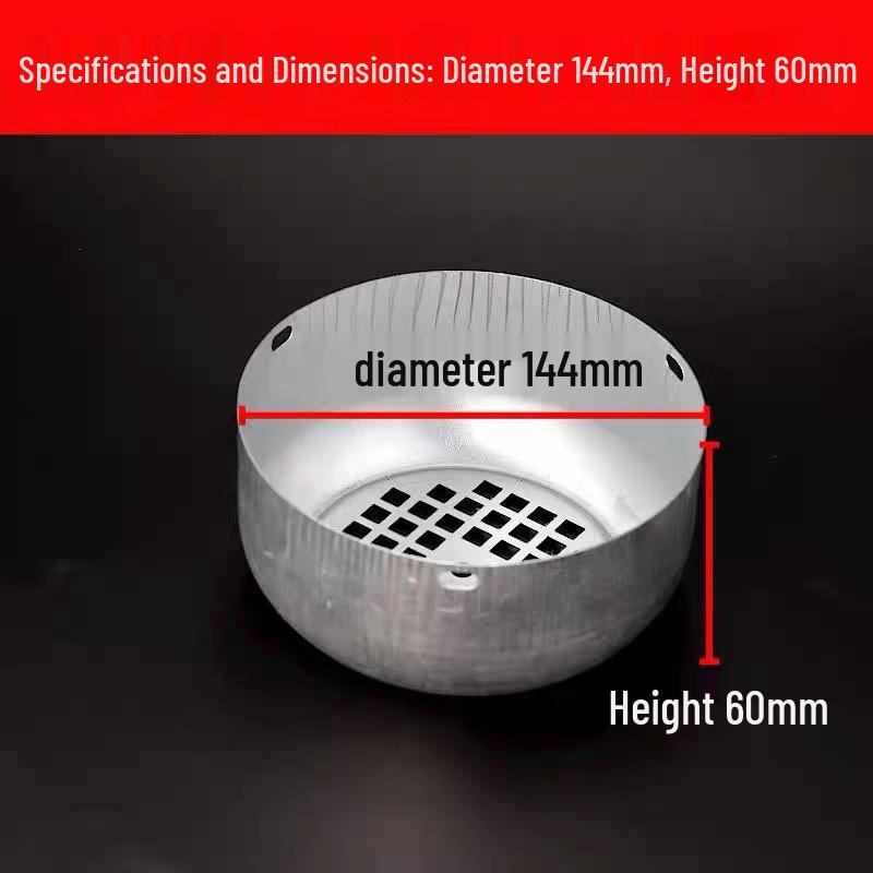 Einphasenmotor Lüfterabdeckung Kappe, Blech Lüfterabdeckung, Modell 138/YL90