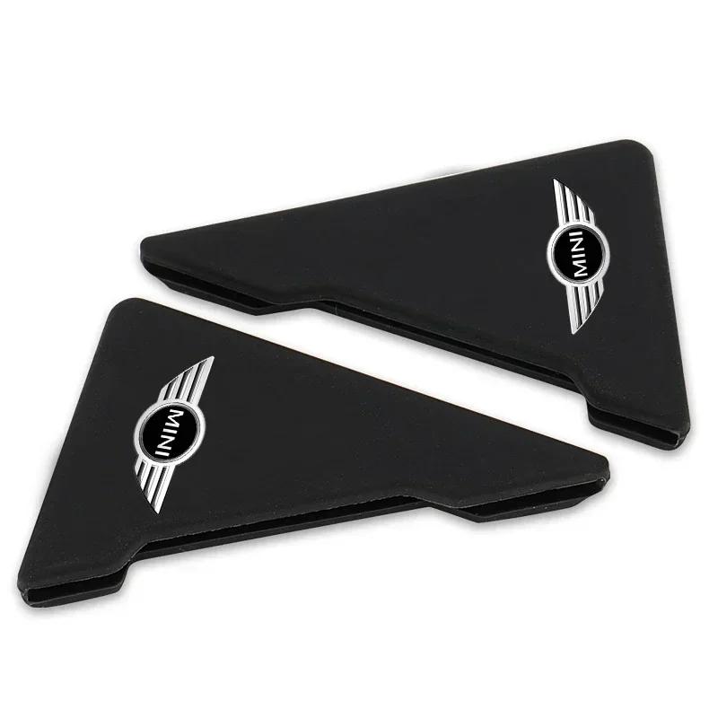 

2025 For BMW MINI 2Pcs New Car Door Corner Protection Decals Stickers For MINI Cooper Fridge One S F56 R57 R58 R60 JCW Countryma коричневый