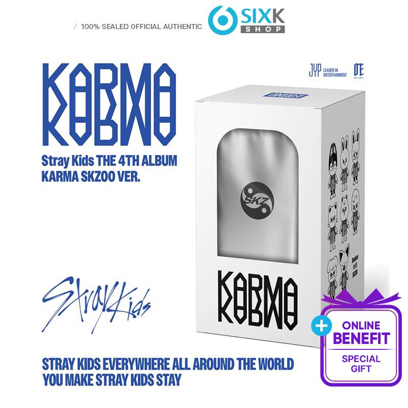 [Pre-order] Stray Kids - the 4th Album [KARMA] SKZOO Ver. (NEMOZ Ver.) (+Online Benefit)