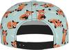 Cute Animal Red Panda Print Baseball Cap for Men Women, Adjustable Trucker Hat Snapback Sun Dad Cap Lightweight Unisex