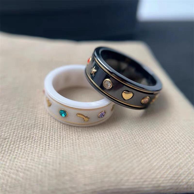 2023 Vintage Popular Brand Vintage Women's Rings Luxury Jewelry for Women Designer Rings Fine Quality Fashion Classic Rings