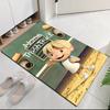 Custom Name Trash Truck Printed Carpet, for Office Chair Living Room Bedroom Kitchen Room Decor Gifts.