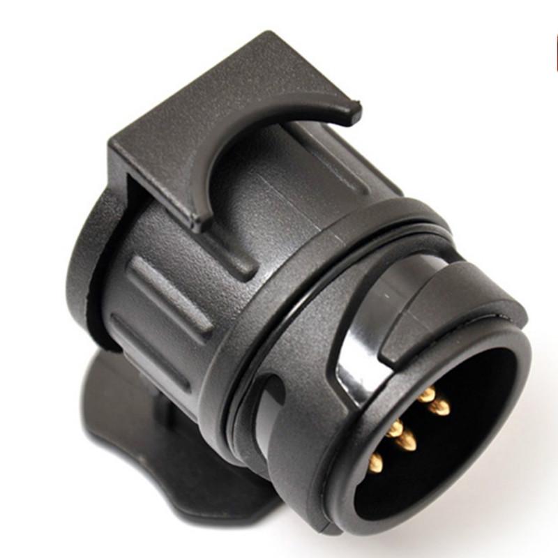 Adattatore Presa Rimorchio Da 7 A 13 Pin 12V - Convertitore Elettrico Per Roulotte, Carrelli E Porta Bici, In Plastica ABS Robusta